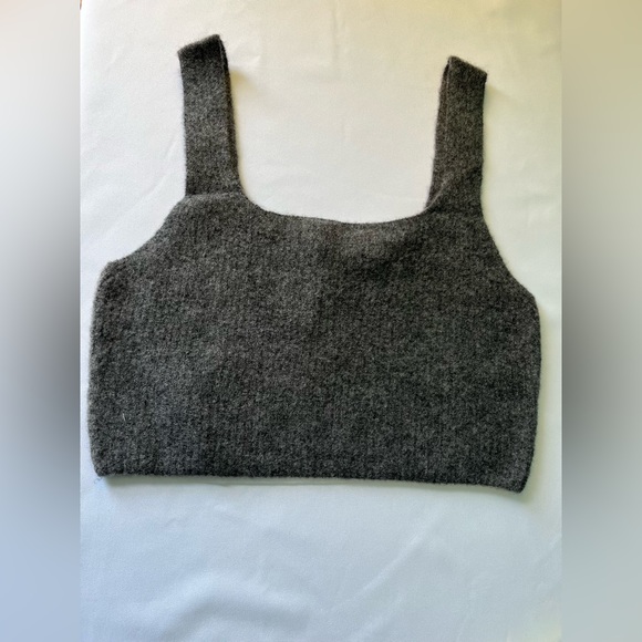 Ever Lane Women’ s Cozy Stretch Tank In charcoal black Size S - Picture 2 of 7